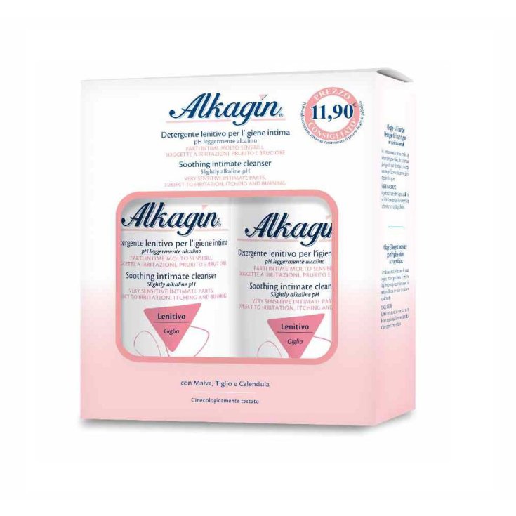 Alkagin® Ph 7 Intimate Soothing Cleanser Bipack 2x400ml