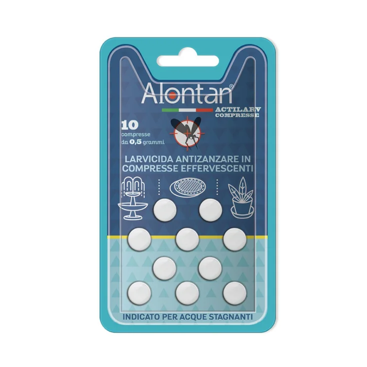 Actilarv Alontan Pietrasanta Pharma 10 tablets of 0.5g