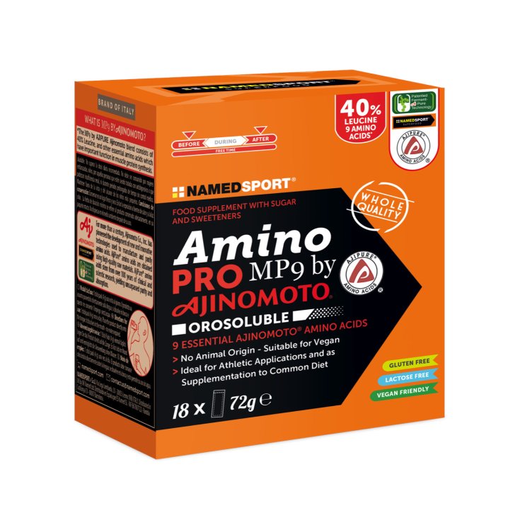 Amino PRO MP9 AJINOMOTO NAMED SPORT® 18 Stick