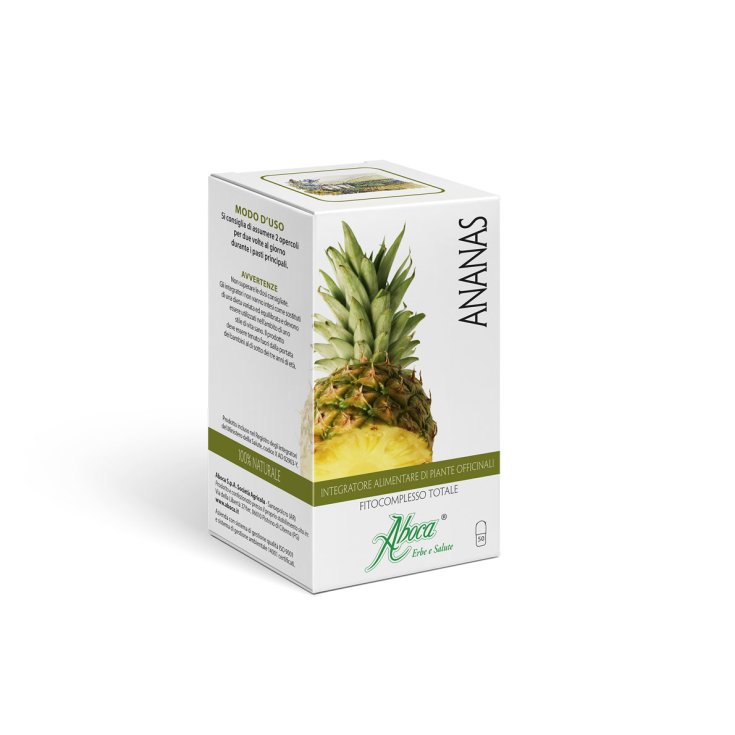 Aboca Total Phytocomplex Pineapple 50 Capsules of 450mg