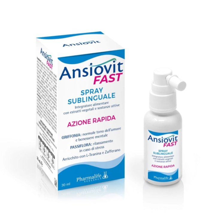 Ansiovit Fast Sublingual Spray PharmaLife 30ml