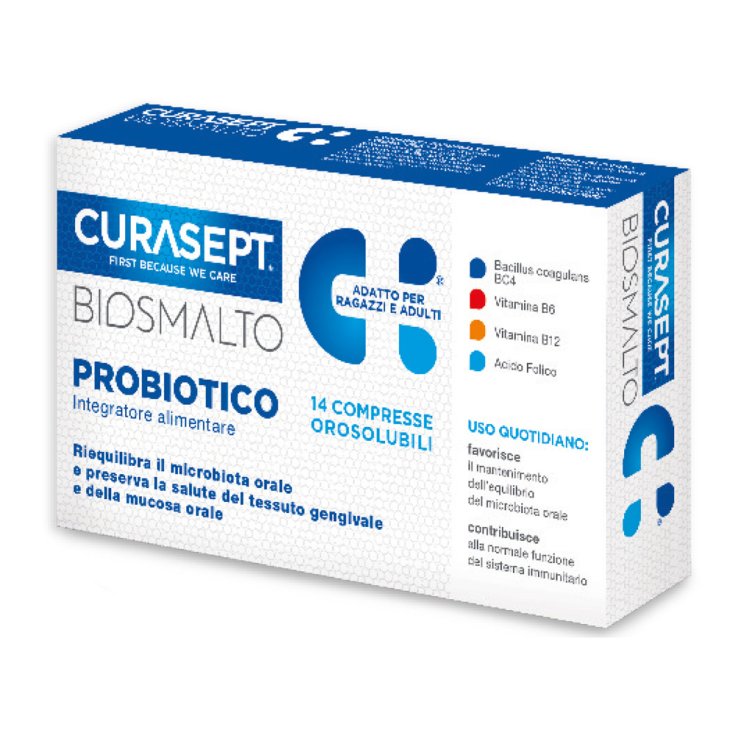 PROBIOTIC BIOSMALT CURASEPT® 14 Tablets