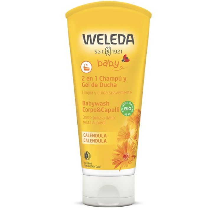 Weleda Baby Calendula Babywash Body And Hair 200ml