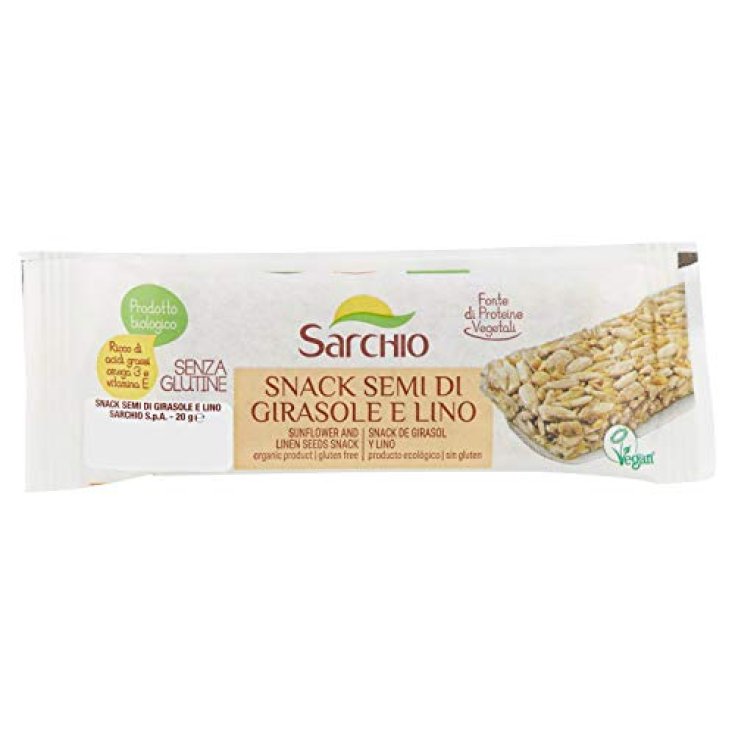 Sunflower and Linseed Bar Sarchio 20g