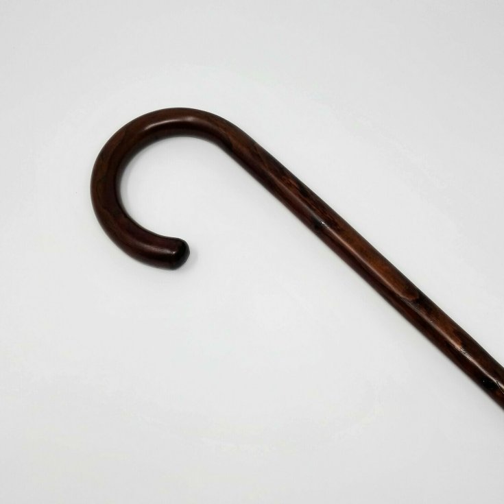 Cane With Curved Farvisan Handle