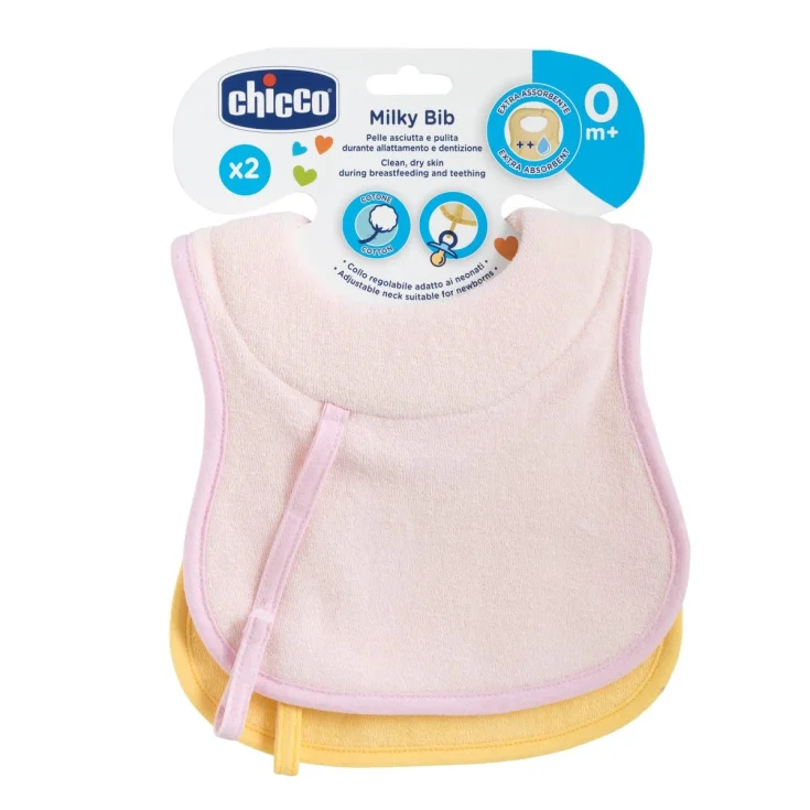 0m Bib + Baby Chicco® 2 Pieces