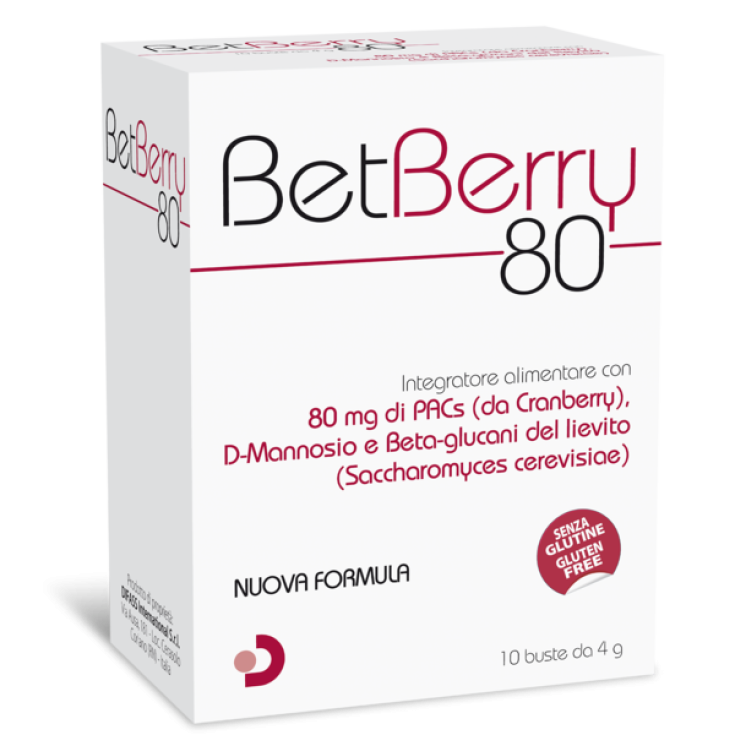 Betberry 80 Difass 10 Sachets Of 4g