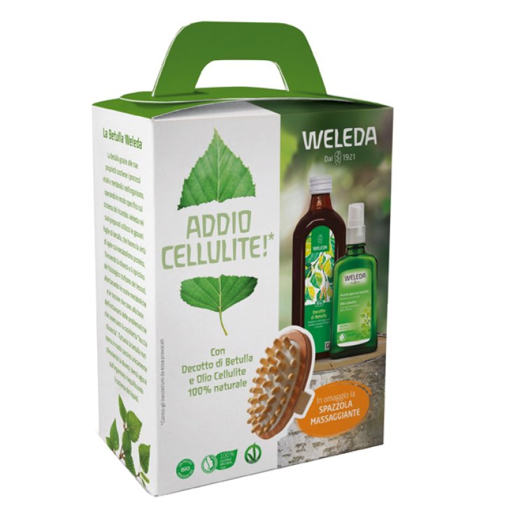 Bipack Goodbye Cellulite! Decoction + Oil + WELEDA Brush