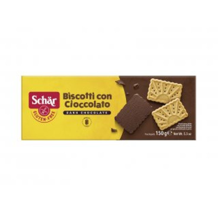 Biscuits With Chocolate Gluten Free Schar 150g