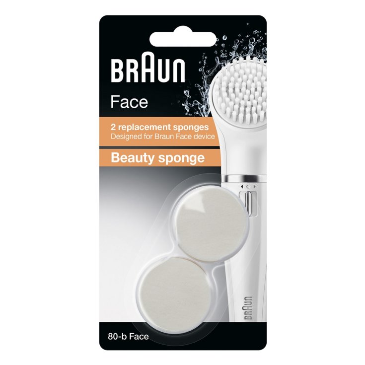 Braun Face SE80 B Beauty Replacement Sponges