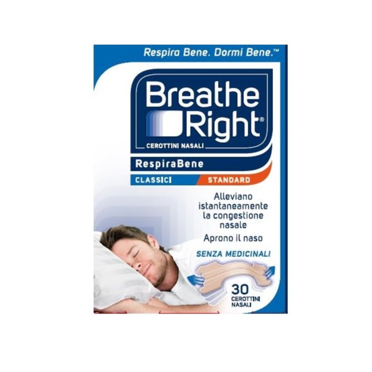 Breathe Right® Classic Nasal Patches 30 Pieces