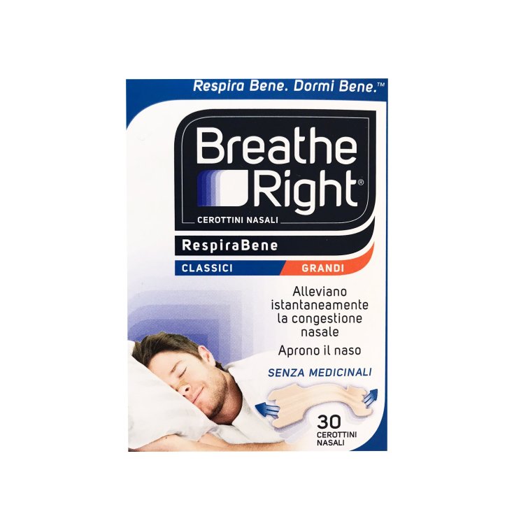 Breathe Right® Big Classic Nasal Patches 30 Pieces