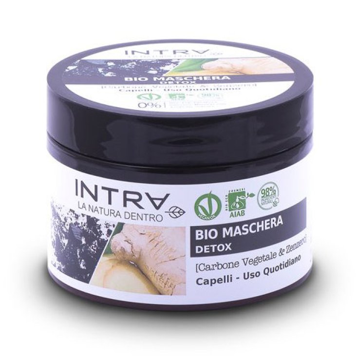 Organic Charcoal & Ginger Detox Mask Intra 250ml
