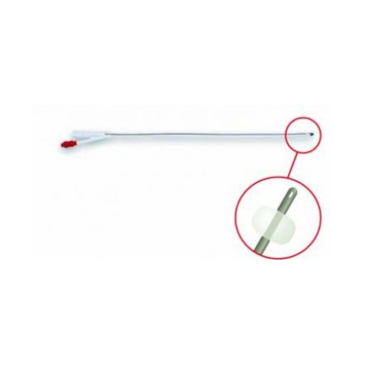 Silicone Foley Catheter With Longitudinal Groove Ch16 Borella 1 Piece