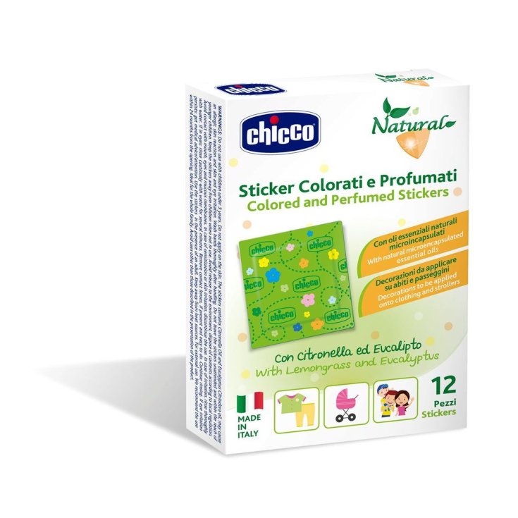 Chicco® Colored And Scented Anti-mosquito Patches 12 Pieces