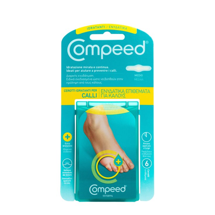 Compeed® Moisturizing Plasters For Corns 6 Pieces