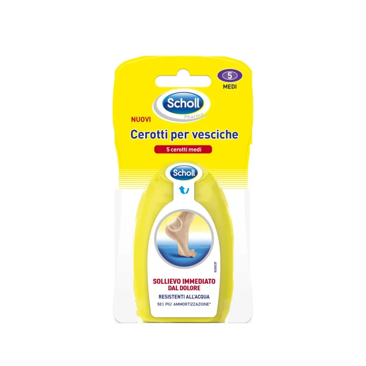 Scholl Medium Blister Plasters 5 Pieces