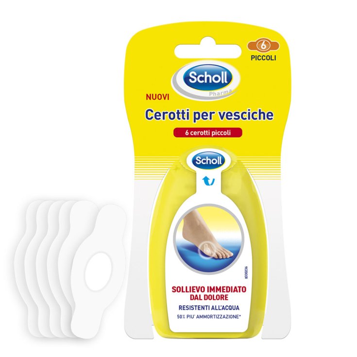 Scholl Small Blister Plasters 6 Pieces