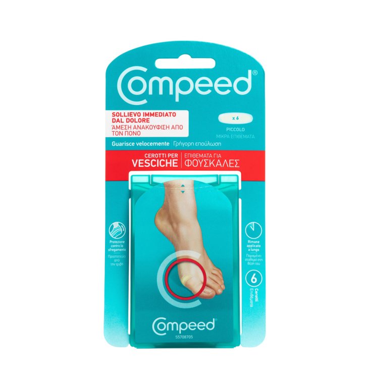 Compeed® Small Format Blister Plaster 6 Pieces