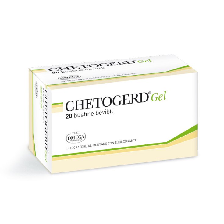 Chetogerd® Gel Omega Pharma 20 Drinkable Sachets