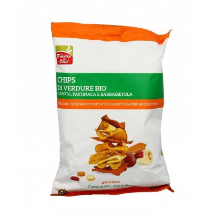 Organic Vegetable Chips La Finestra Sul Cielo 75g