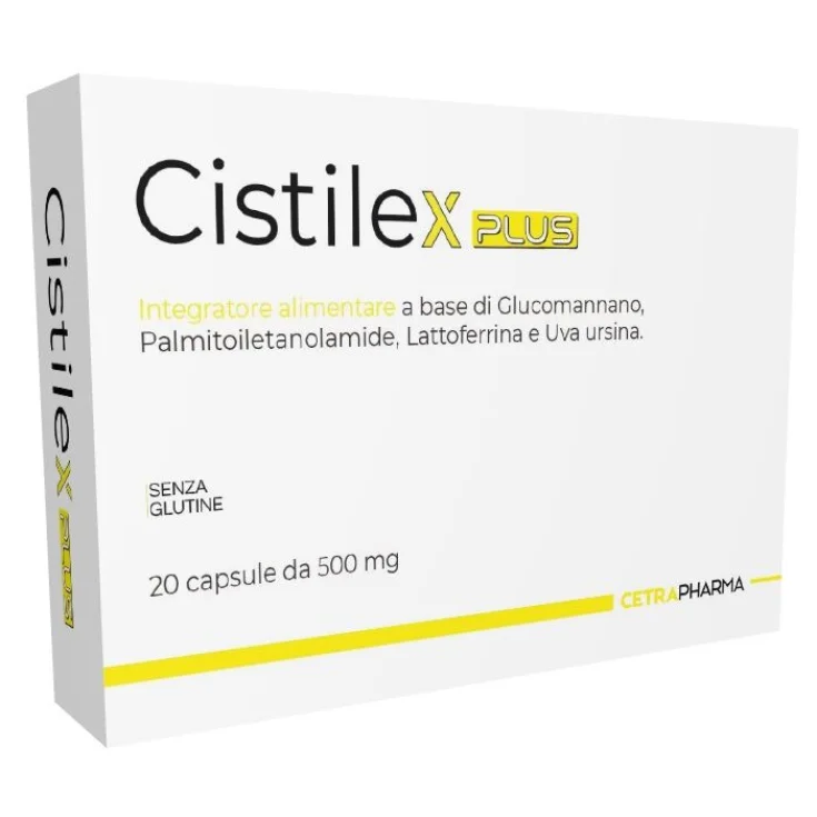 Cistilex PLUS CETRA PHARMA 20 Capsules