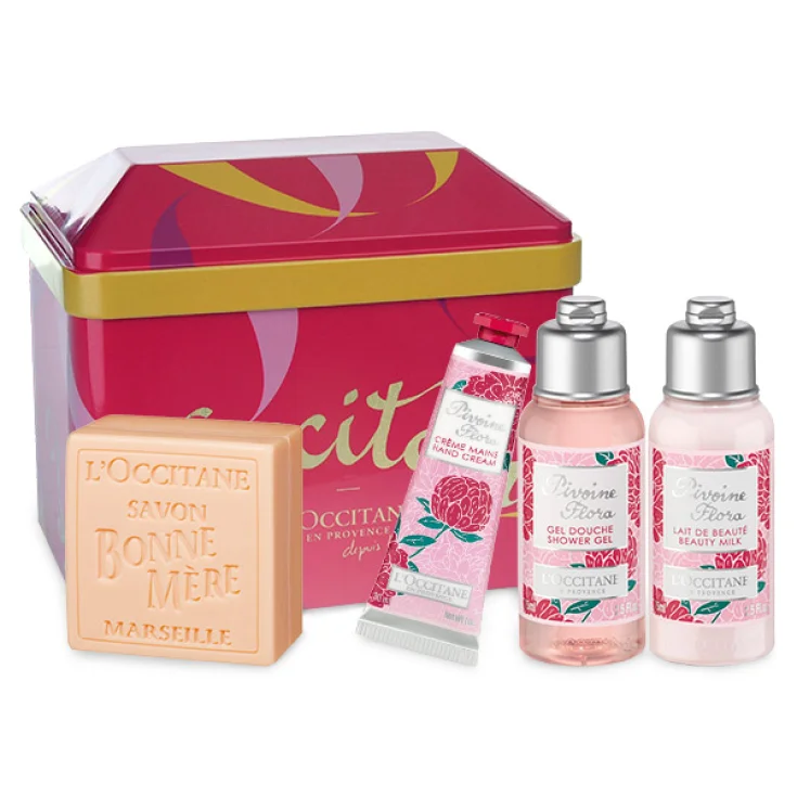 Pivoine L'Occitane Body Treatment Box 4 Pieces