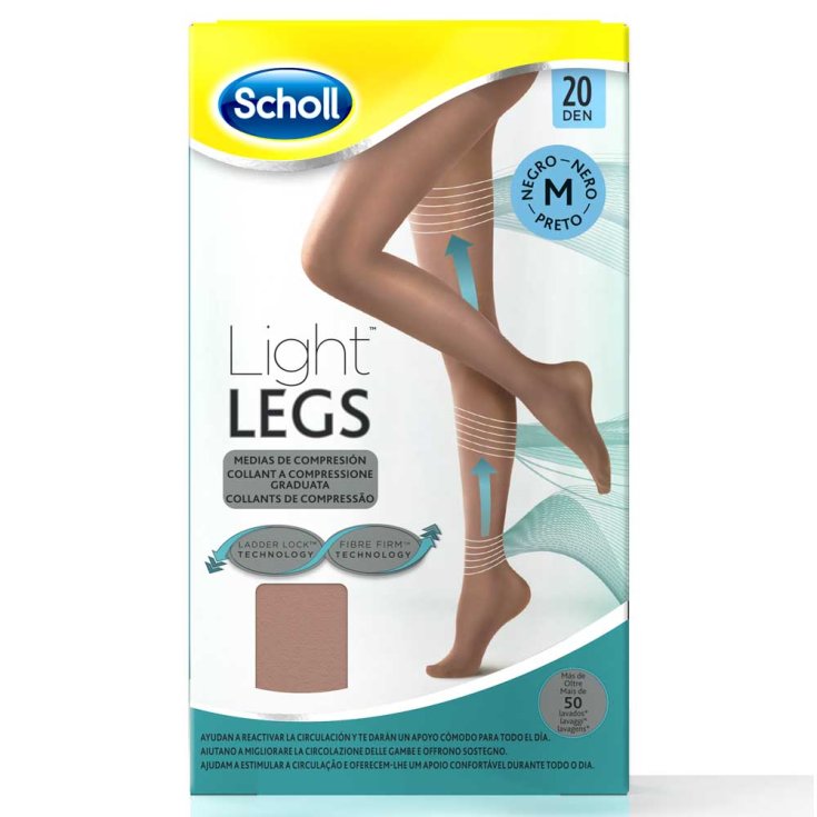 Scholl Compression Tights 20 Den Size M Nude