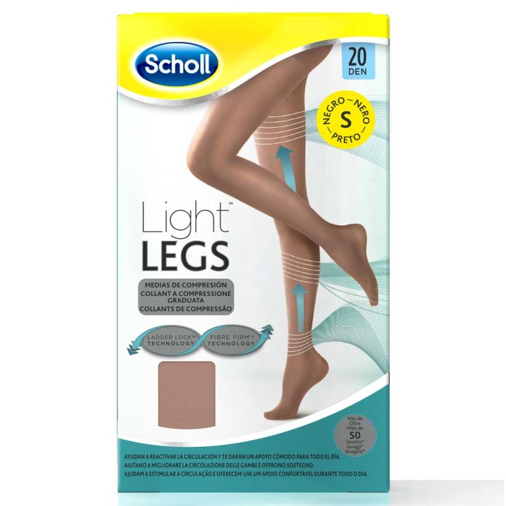Scholl Compression Tights 20 Den Size M Nude