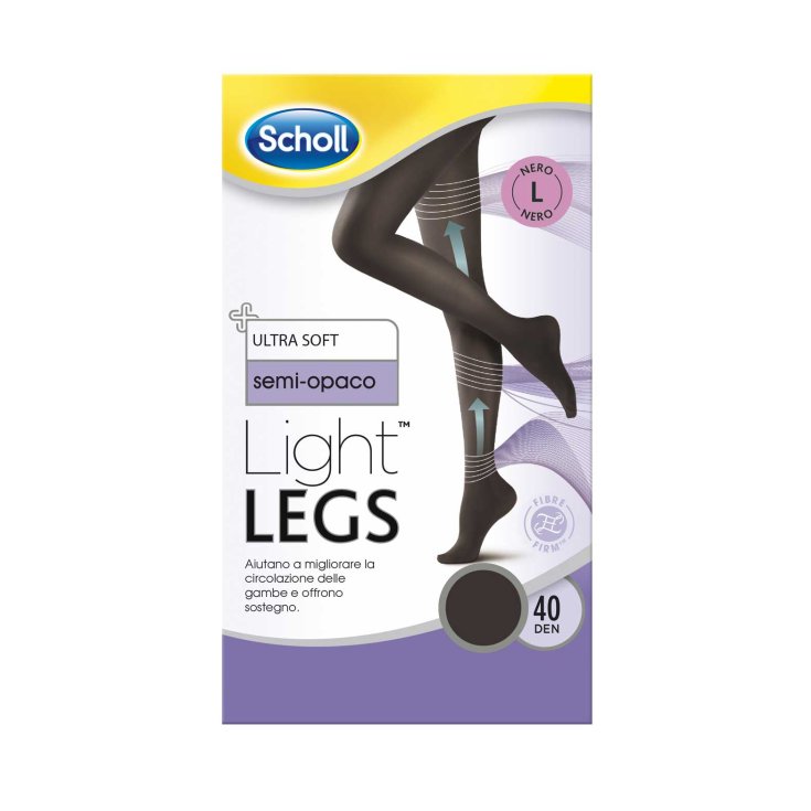 Scholl 40 Denari Light Legs Tights Black L