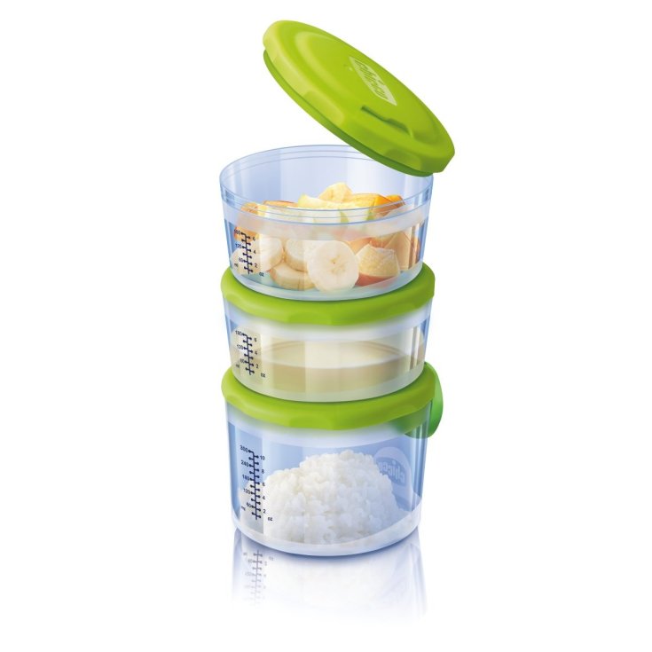System Easy Meal 6m + Chicco® food containers
