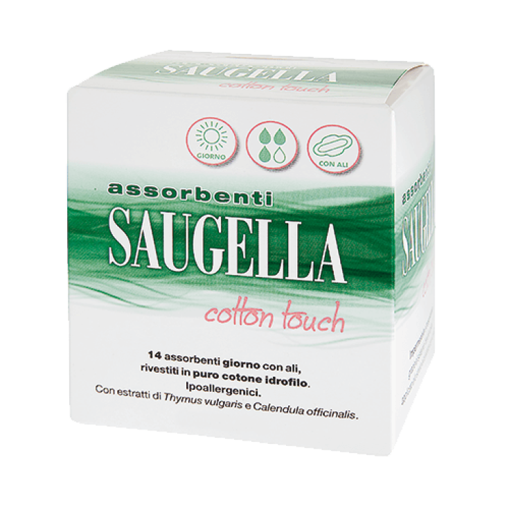 Cotton Touch Absorbents Day Saugella 14 Absorbents