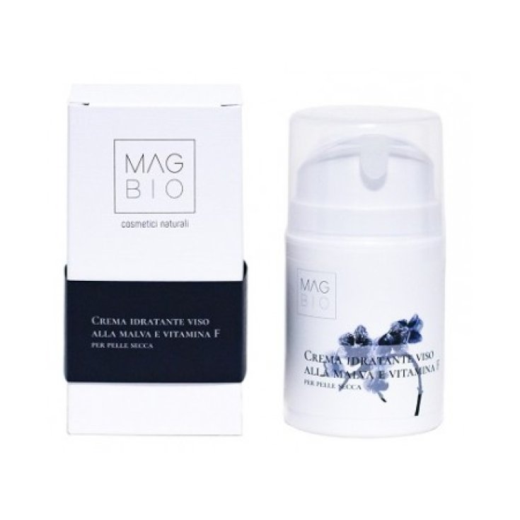 Moisturizing Face Cream With Mallow And Vitamin F For Dry Skin Magbio 50ml