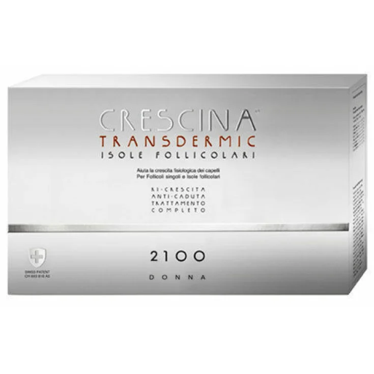 Crescina® Transdermic Follicular Islands Complete Treatment 2100 Woman Labo 2x10 Vials