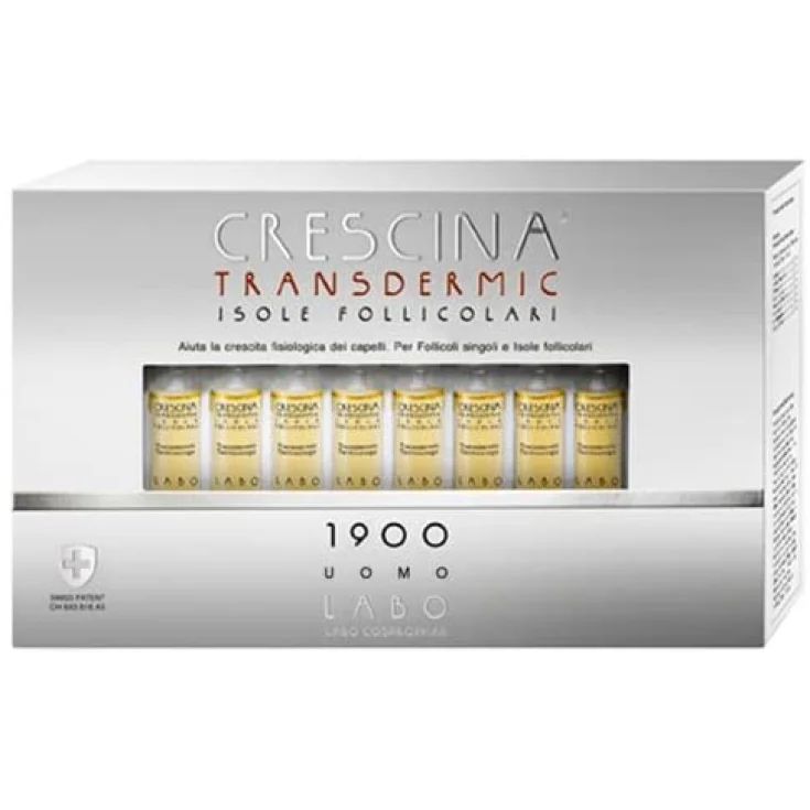 Crescina® Transdermic Follicle Islands 1900 Man Labo 40 Vials