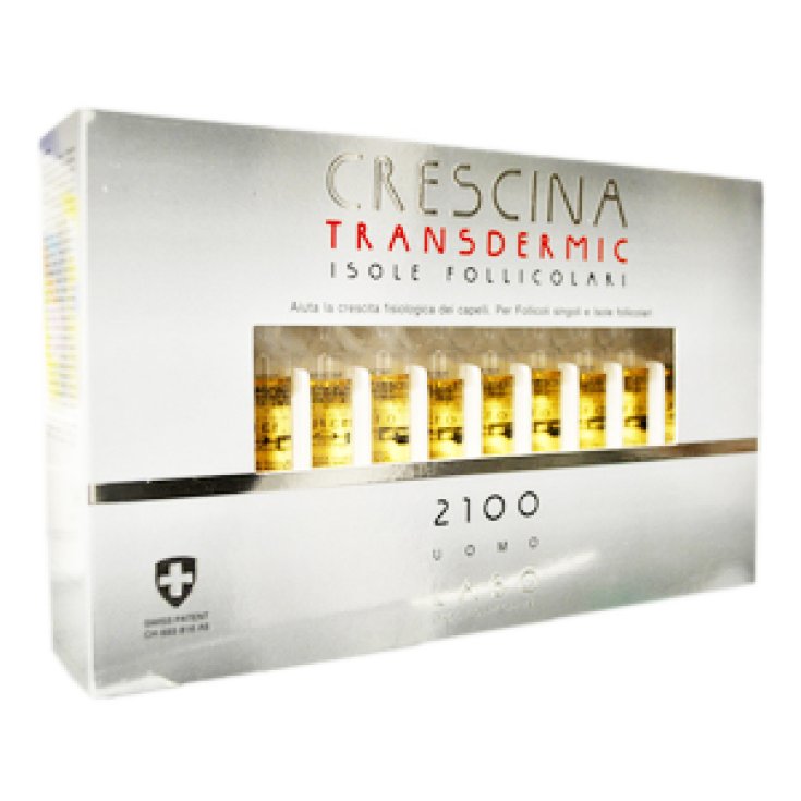 Crescina Transdermic Follicular Islands 2100 Man Labo 20 Vials