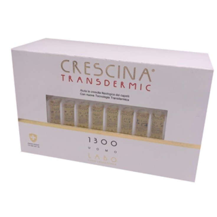 Crescina® Transdermic Regrowth 1300 Man Labo 40 Vials