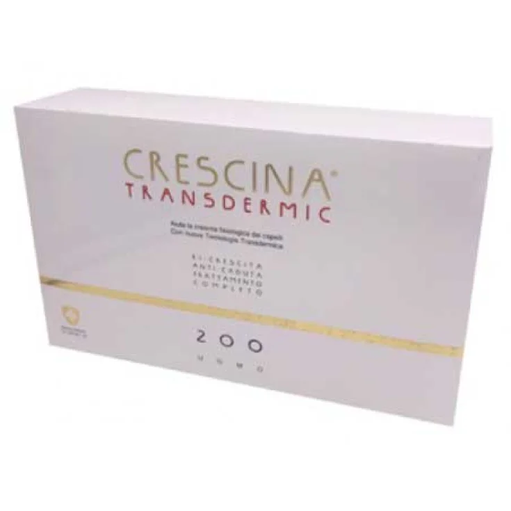 Crescina® Transdermic Complete Anti-Hair Loss And Re-Growth Treatment 200 Man Labo 2x20 Ampoules
