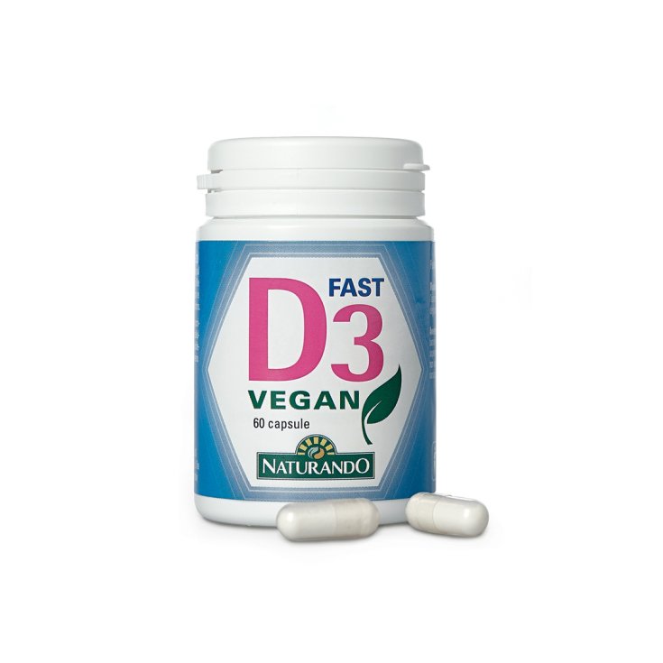 D3 Fast Vegan Naturando 60 Capsules