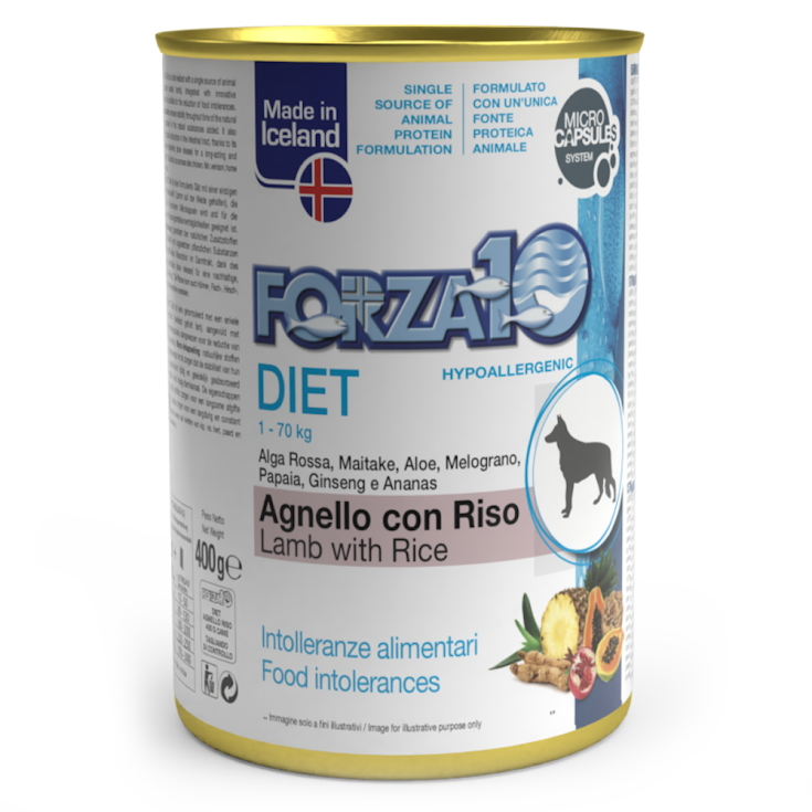 DIET Lamb With Rice Dog Wet FORZA10® 400g