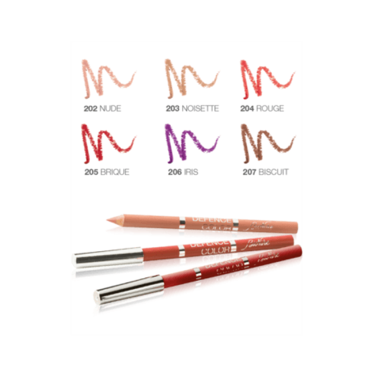 Defense Color Lip Design Lip Pencil 204 Rouge BioNike 1 Piece