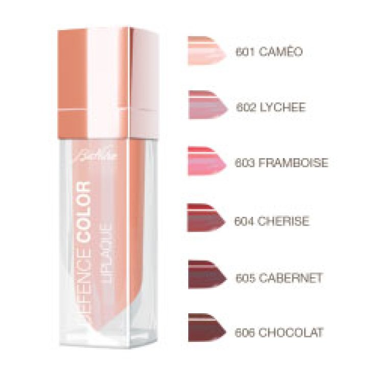 Defense Color Liplaque Lipstick Volume And Brightness 602 Lychee BioNike 4,5ml