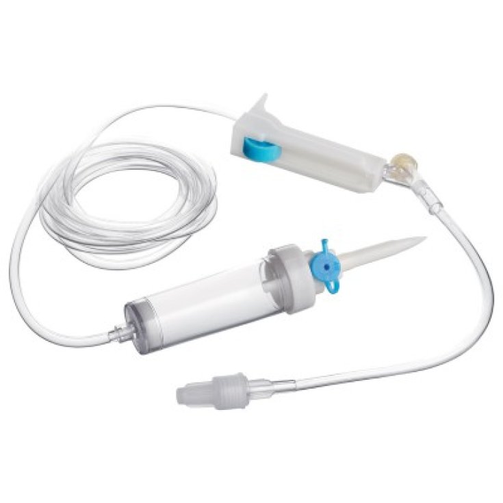 Sterile Infusion Set Without Latex Luer Rays 1 Piece