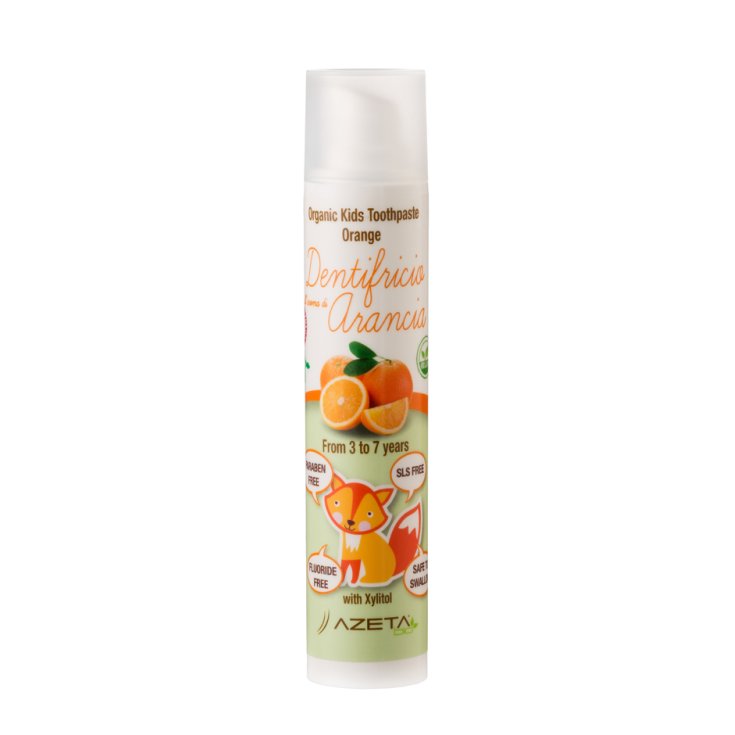 Kids Orange Toothpaste 3-7 AZETA®bio