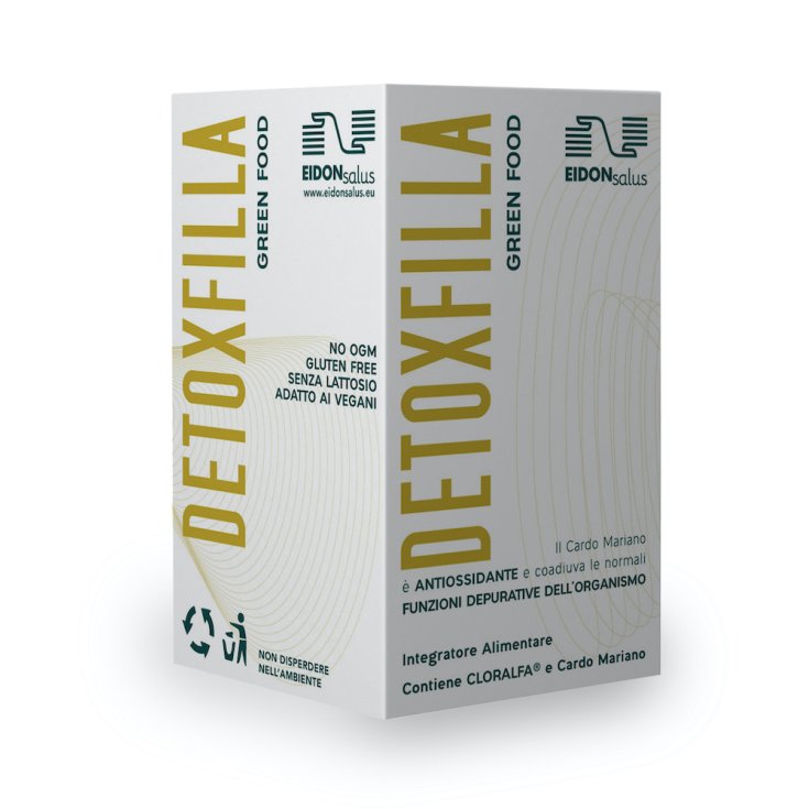 Detoxfilla Green Food Eidon Salus 60 Tablets