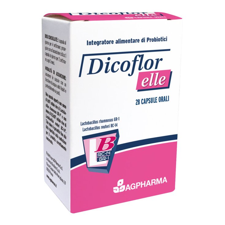 Dicoflor Elle AGPharma 28 Capsules