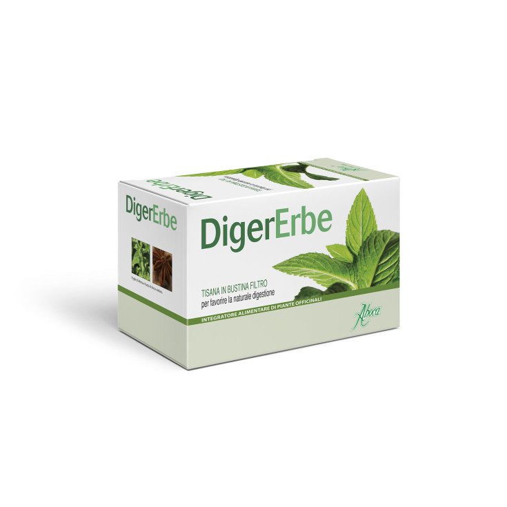 DigerErbe Herbal Tea Aboca 20 Sachets Of 2g