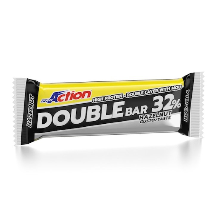 Double Bar 32% Hazelnut / Caramel ProAction 60g