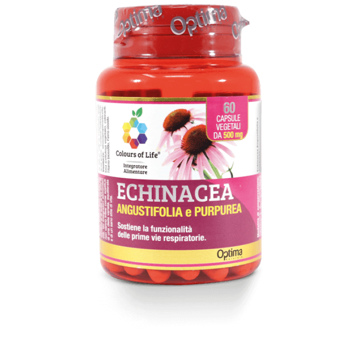 Echinacea Angustifolia E Purpurea Colors Of Life® Optima Naturals 60 Capsules