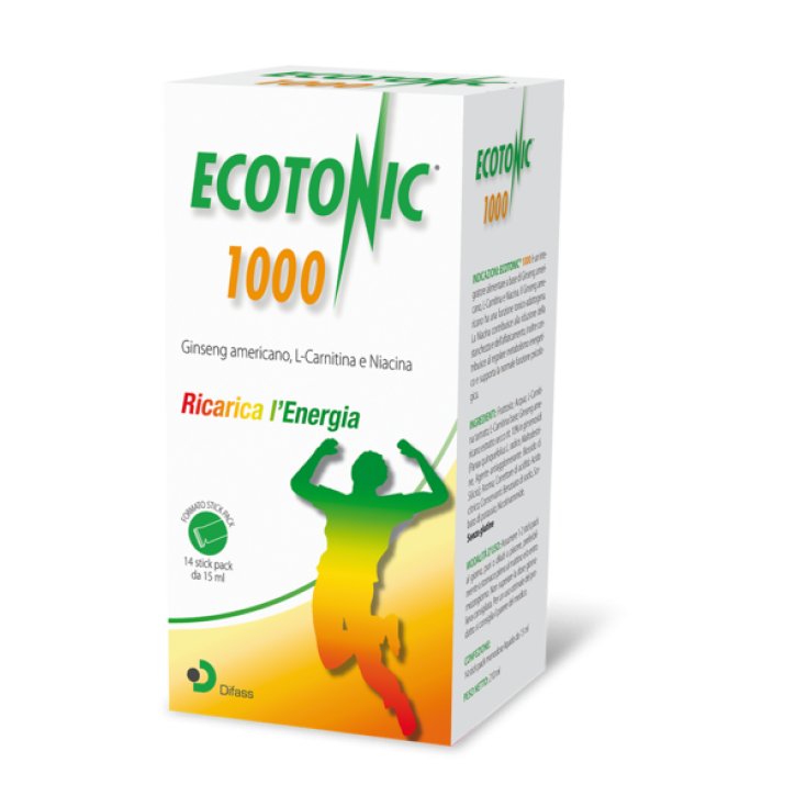 Ecotonic® 1000 Difass 14 Stick Pack Of 15ml